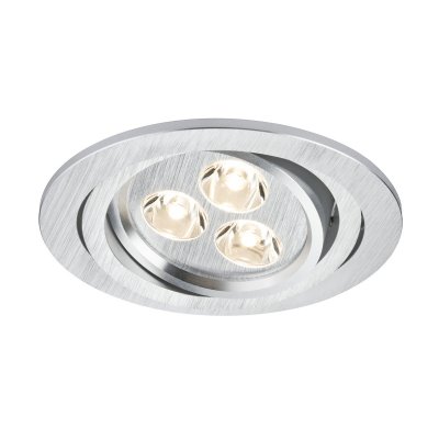 Paulmann 92529 Premium EBL Aria rund schw LED 1x3W Alu