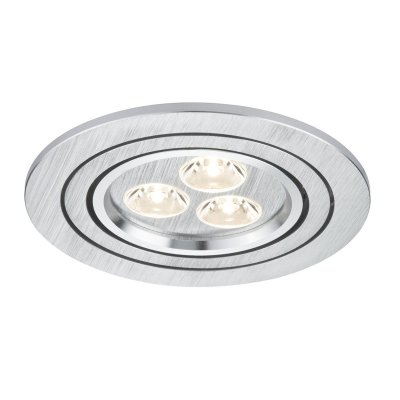 Paulmann 92530 Premium EBL Aria rund schw LED 3x3W Alu