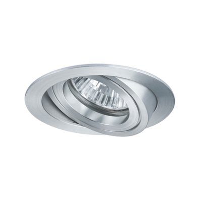 Paulmann 92567 Prem. EBL rund schw max40W GU10 Alu-g