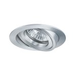 Paulmann 92567 Prem. EBL rund schw max40W GU10 Alu-g