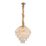 Люстра хрустальная Экономсвет 92707/8GD CL