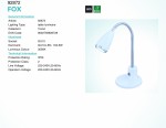 Офисная настольная лампа Eglo 92872 FOX