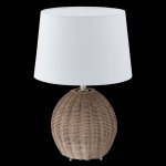 Настольная лампа из ротанга Eglo 92913 ROIA