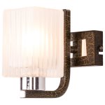 Настенный светильник бра 93001/1wCH+BKGD FR Gerhort