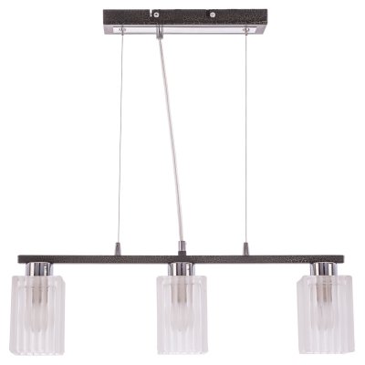 Подвесной светильник Экономсвет 93002/3CH+BKGD FR