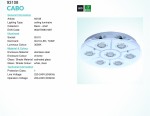 Настенно-потолочный светильник Eglo 93108 CABO