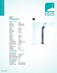 Светильник уличный Eglo 93522 PANAMA 1