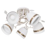 Светильник ЭкономСвет 9352/5WG WT+AB