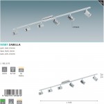 Светильник спот Eglo 93587 ZABELLA