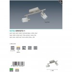 Светильник поворотный спот Eglo 93702 ORVIETO 1