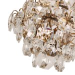 Люстра хрустальная Экономсвет 93702/8GD WT