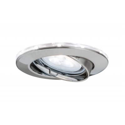 Paulmann 93801 Star EBLschw m.LED Ring Shine 3x4,5W Eis