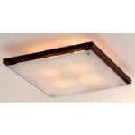 Светильник настенно-потолочный Citilux CL938541 Венге+Белый