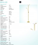 Торшер напольный Eglo 93877 BAYA LED