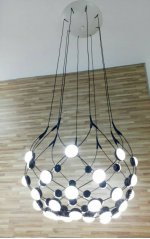 Люстра Delight 9388P/S black