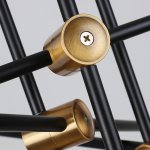 Люстра Delight 9389P/6 black/gold