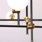 Люстра Delight 9389P/9 black/gold