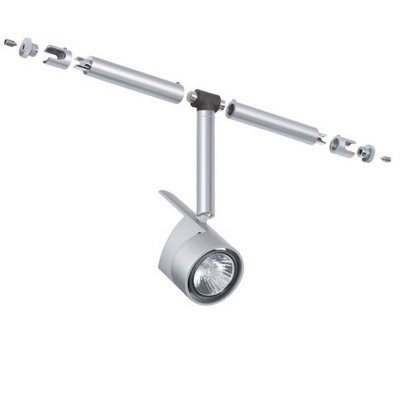 Paulmann 94019 Cветильник для струнной системы MiniPow 1x35W GU4 12V хром матовый