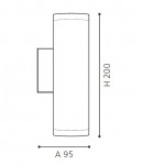 Светильник уличный Eglo 94101 RIGA