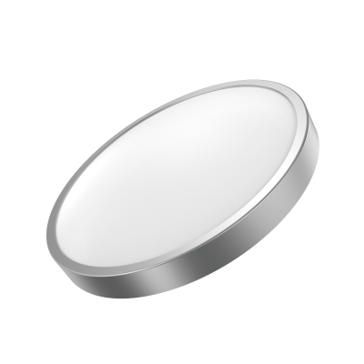 Светильник светодиодный Gauss, 300х80, 18W 1300лм IP20 4000К круглый серебро (941421218)