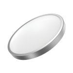 Светильник светодиодный Gauss 350х80, 24W 1750лм IP20 4000К круглый серебро (941421224)