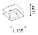 Настенно-потолочный светильник светодиодный ALMANA Eglo 94224