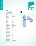 Светильник поворотный спот Eglo 94286 BONARES