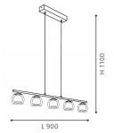 Светильник подвесной Eglo 94319 ASCOLESE