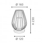 Настольная лампа Eglo 94342 VENCINO