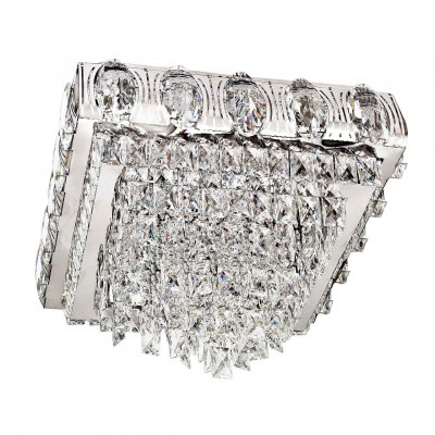 Потолочная люстра LED4U L9438-500-500 CR с функцией УД Потолочная люстра LED4U L9438-500-500 CR с функцией УД