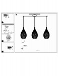 Светильник подвесной Eglo 94389 RAZONI