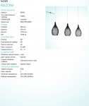 Светильник подвесной Eglo 94389 RAZONI