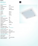Настенно-потолочный светильник Eglo 94447 PRIOLA