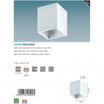 Настенно-потолочный светильник Eglo 94499 POLASSO