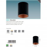 Настенно-потолочный светильник Eglo 94501 POLASSO