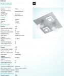 Настенно-потолочный светильник Eglo 94512 MASIANO