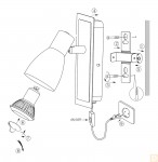 Светильник поворотный спот Eglo 94584 BARNHAM