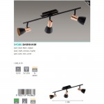 Светильник поворотный спот Eglo 94586 BARNHAM