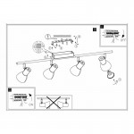 Светильник поворотный спот Eglo 94587 BARNHAM