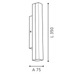 Светильник для ванной комнаты и зеркал Eglo 94616 TORRETTA