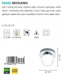 Настенно-потолочный светильник Eglo 94626 MOSIANO