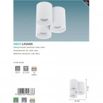 Настенно-потолочный светильник Eglo 94633 LASANA