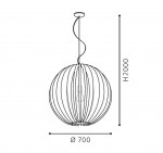 Светильник подвесной Eglo 94637 COSSANO