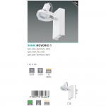 Светильник поворотный спот Eglo 94646 NOVORIO 1