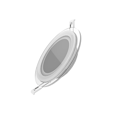 Светильник Gauss, круглый с декоративным стеклом,160х30, ?118, 12W 3000K, 900лм (947111112)