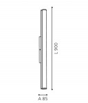 Уценка. Светильник для ванной комнаты и зеркал Eglo 94717 CALNOVA