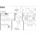 Встраиваемый и накладный светильник Eglo 94732 FUEVA 1