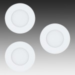 Комплект Светодиодная встраив. светильников FUEVA-RW с рег-кой темп. света Eglo 97111