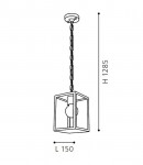 Светильник уличный Eglo 94788 ALAMONTE 1