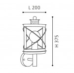 Светильник уличный Eglo 94842 HILBURN